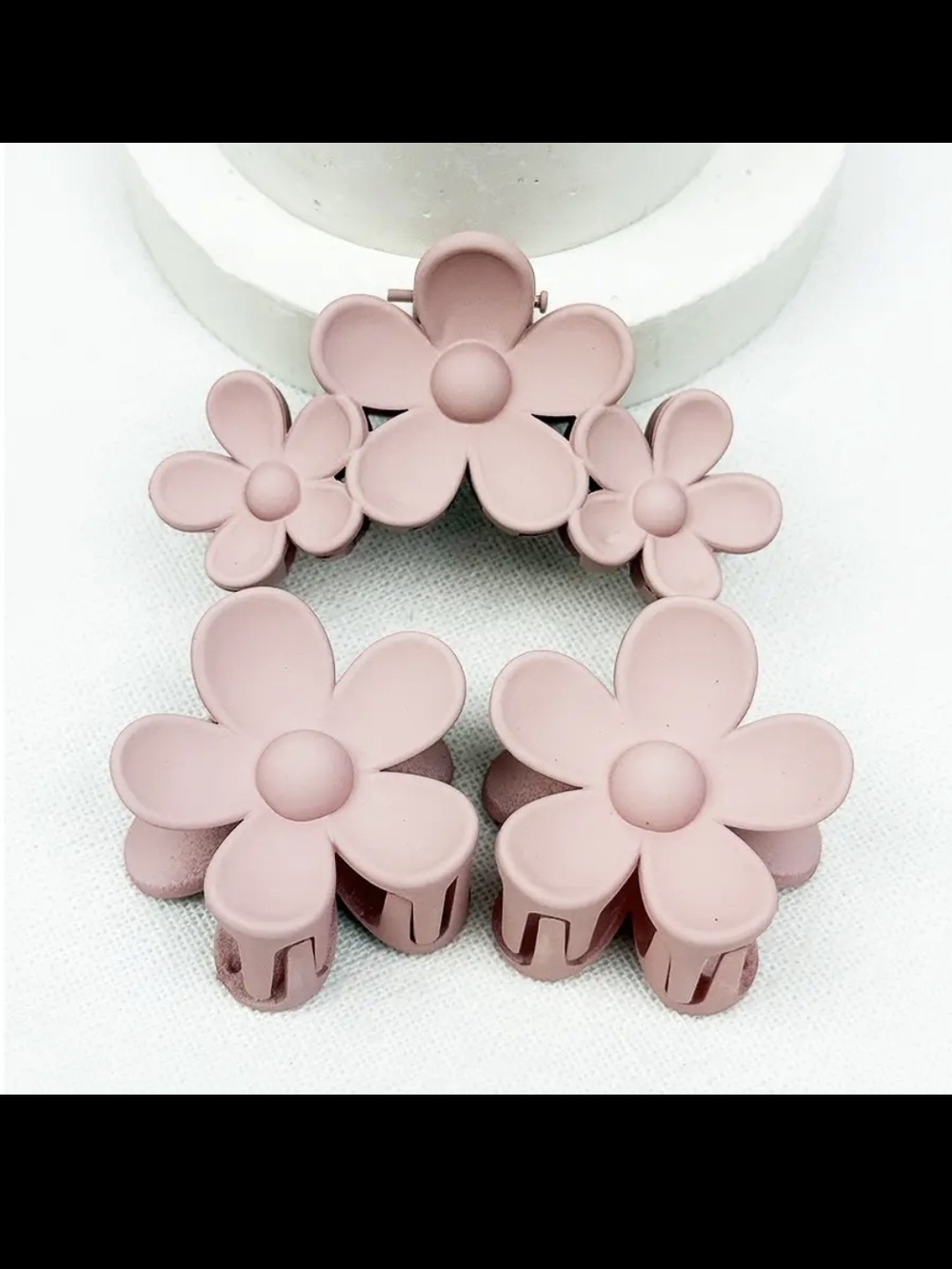 Daisy Flower Hair Clip Set